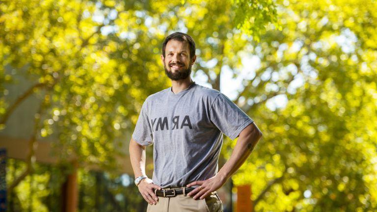 veteran student portrait